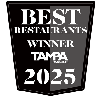 Best Restaurants Winner, Tampa Magazines