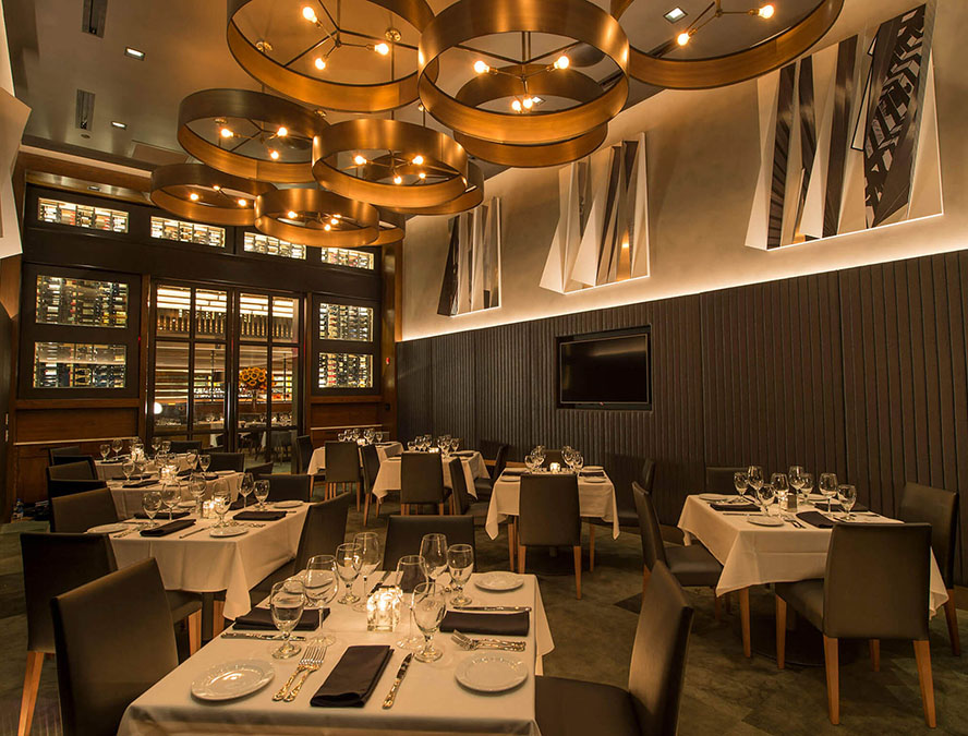 Ocean Prime New York City dining room