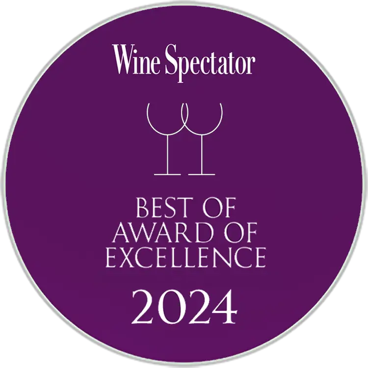 wine spectator's award badge logo