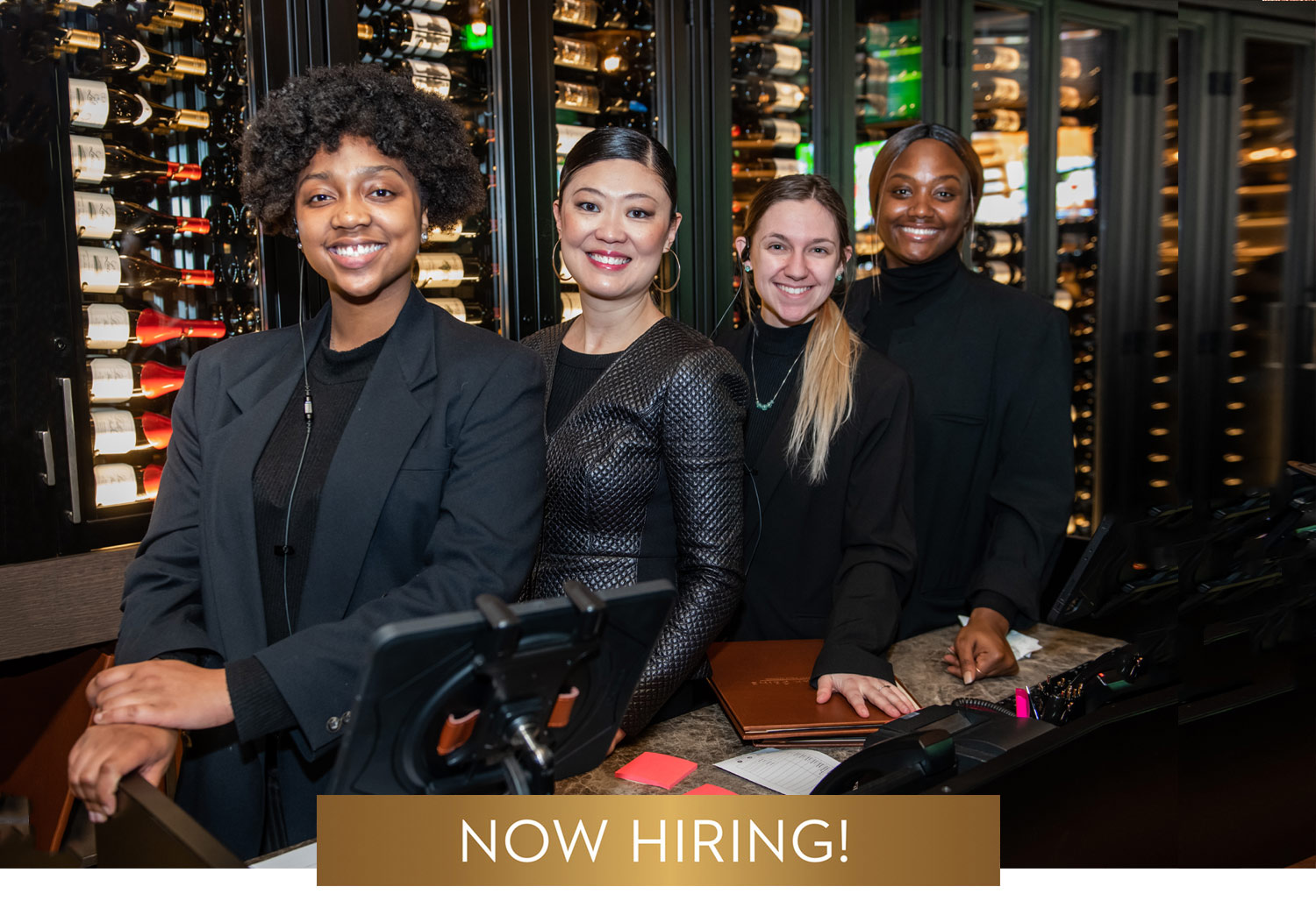 Smiling associates at Ocean Prime